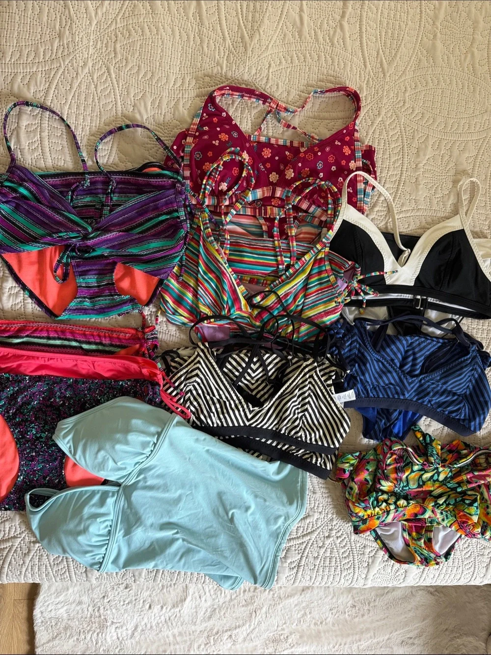 Bundle of 7+ Athleta swimsuits